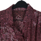 Womens Purple Unbranded Paisley  Shirt