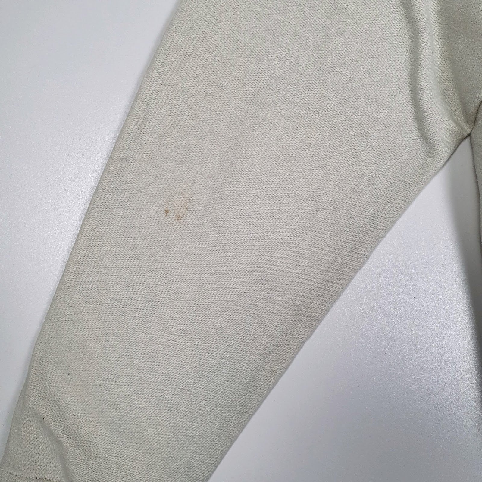 Mens Cream Champion  Crewneck Jumper