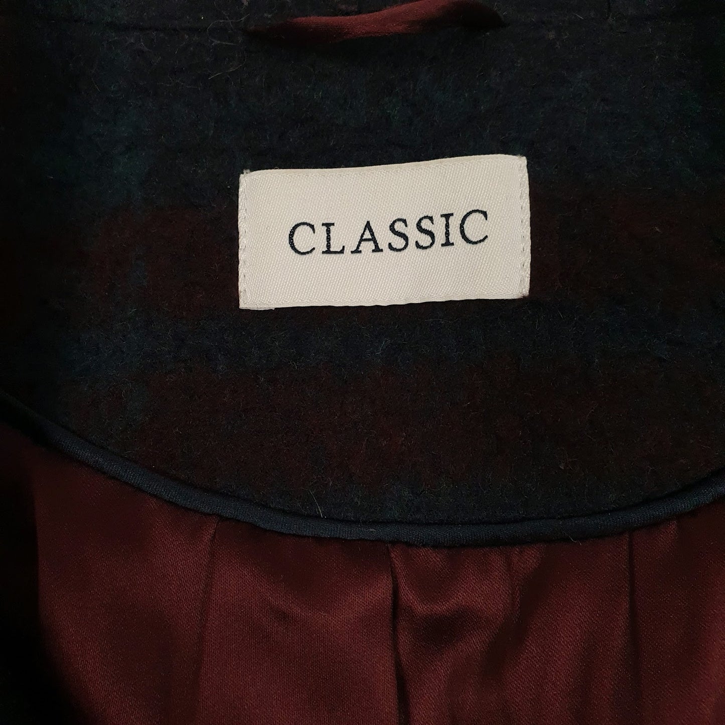 Womens Navy M&S   Coat