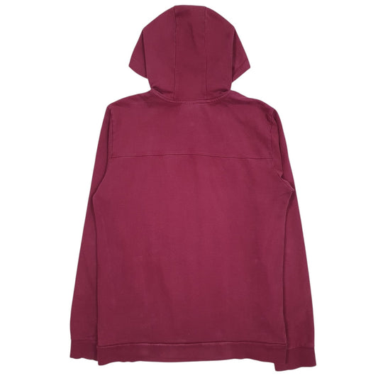 Mens Burgundy Lotto  Hoodie Jumper