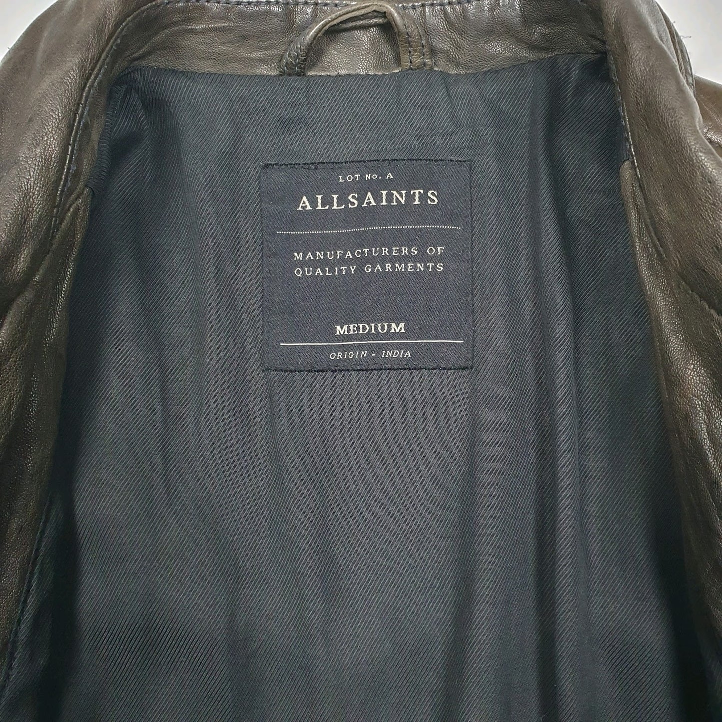 Mens Brown AllSaints   Coat
