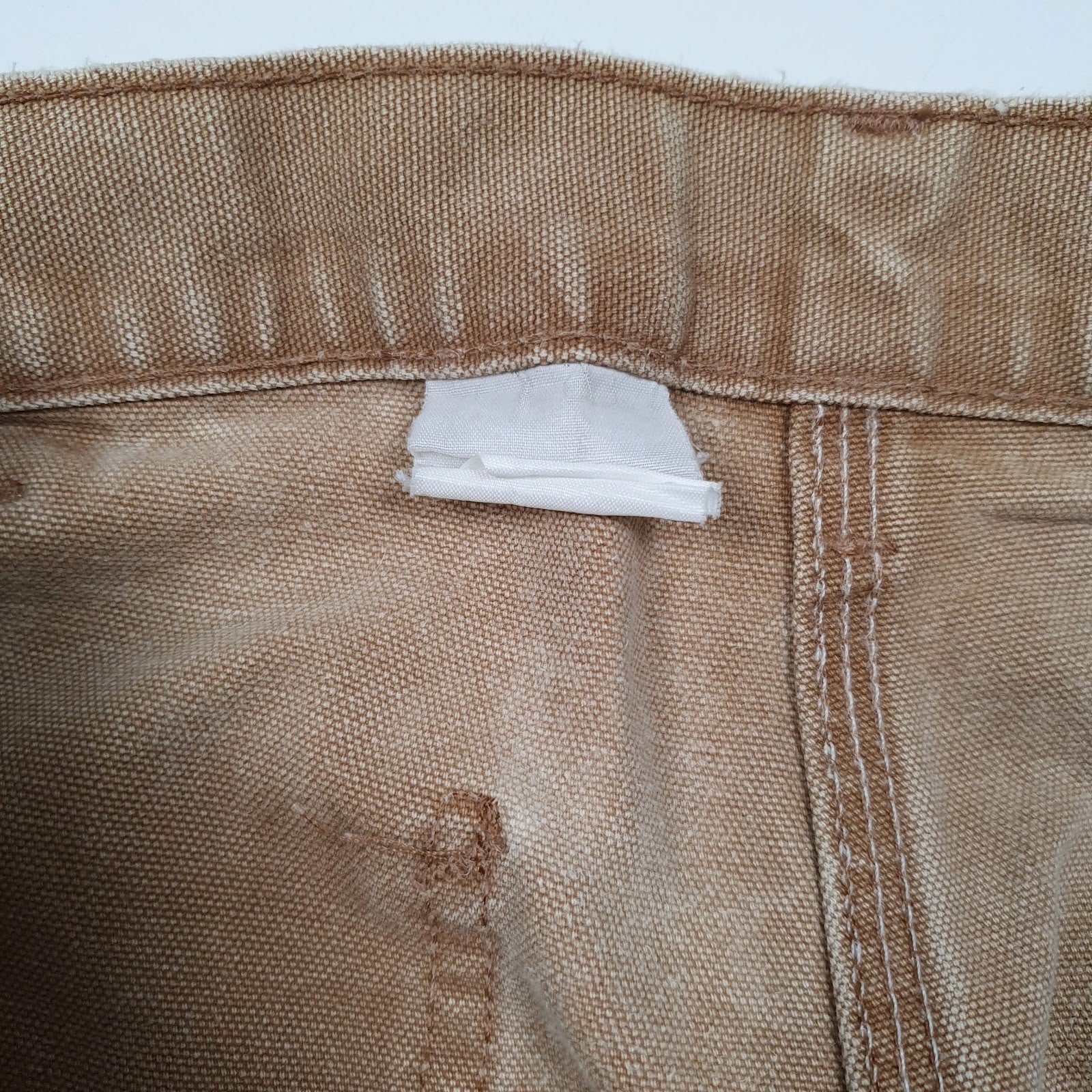 Mens Beige Carhartt   Trousers