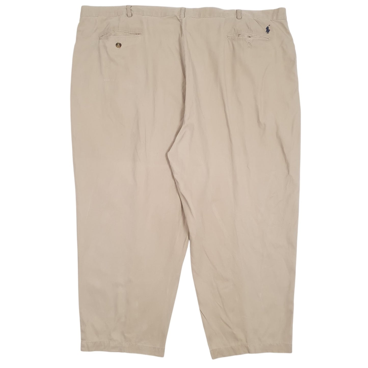 Mens Brown Polo Ralph Lauren Hammond Pant Pleated  Trousers
