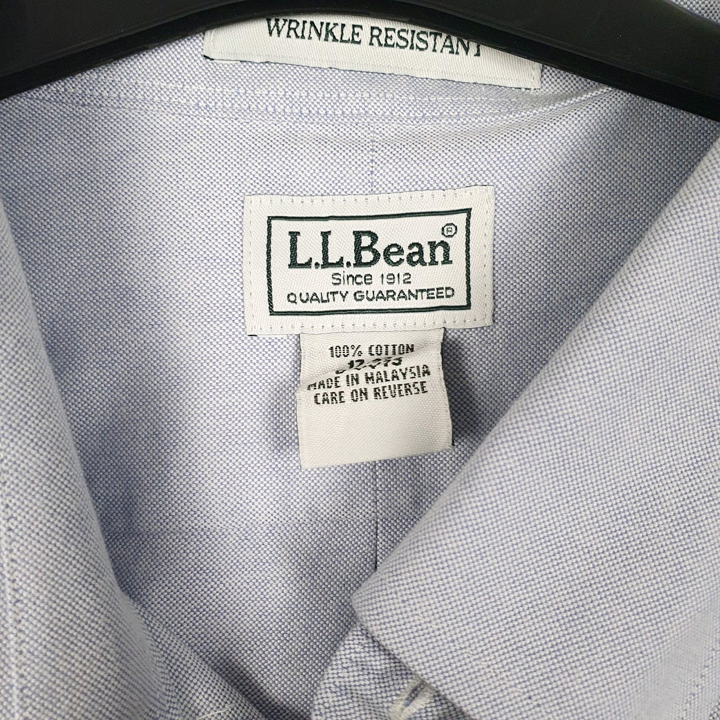 Mens Blue L.L.Bean   Shirt