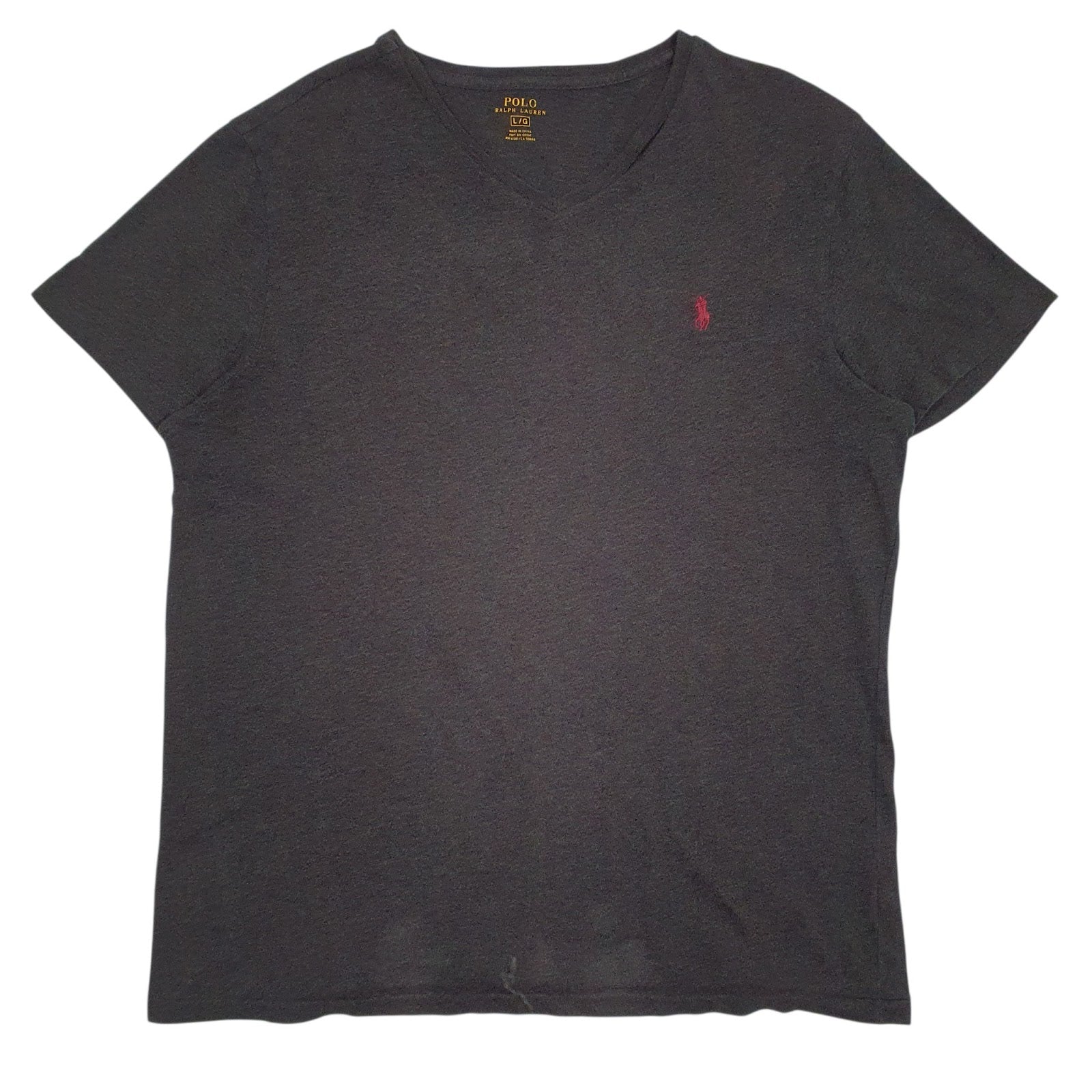 Mens Grey Polo Ralph Lauren  Short Sleeve T Shirt