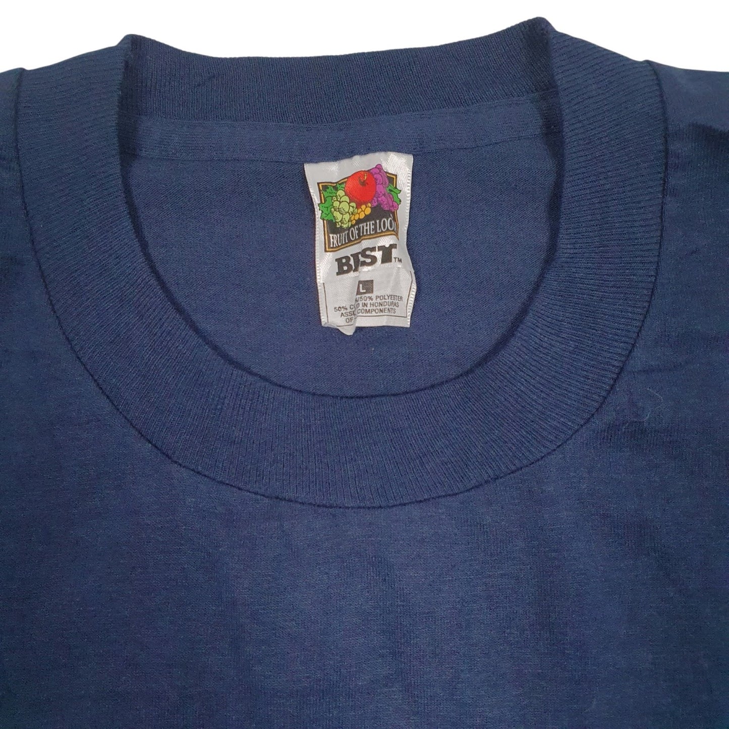 Mens Navy Fruit Of The Loom Indiana  T Shirt