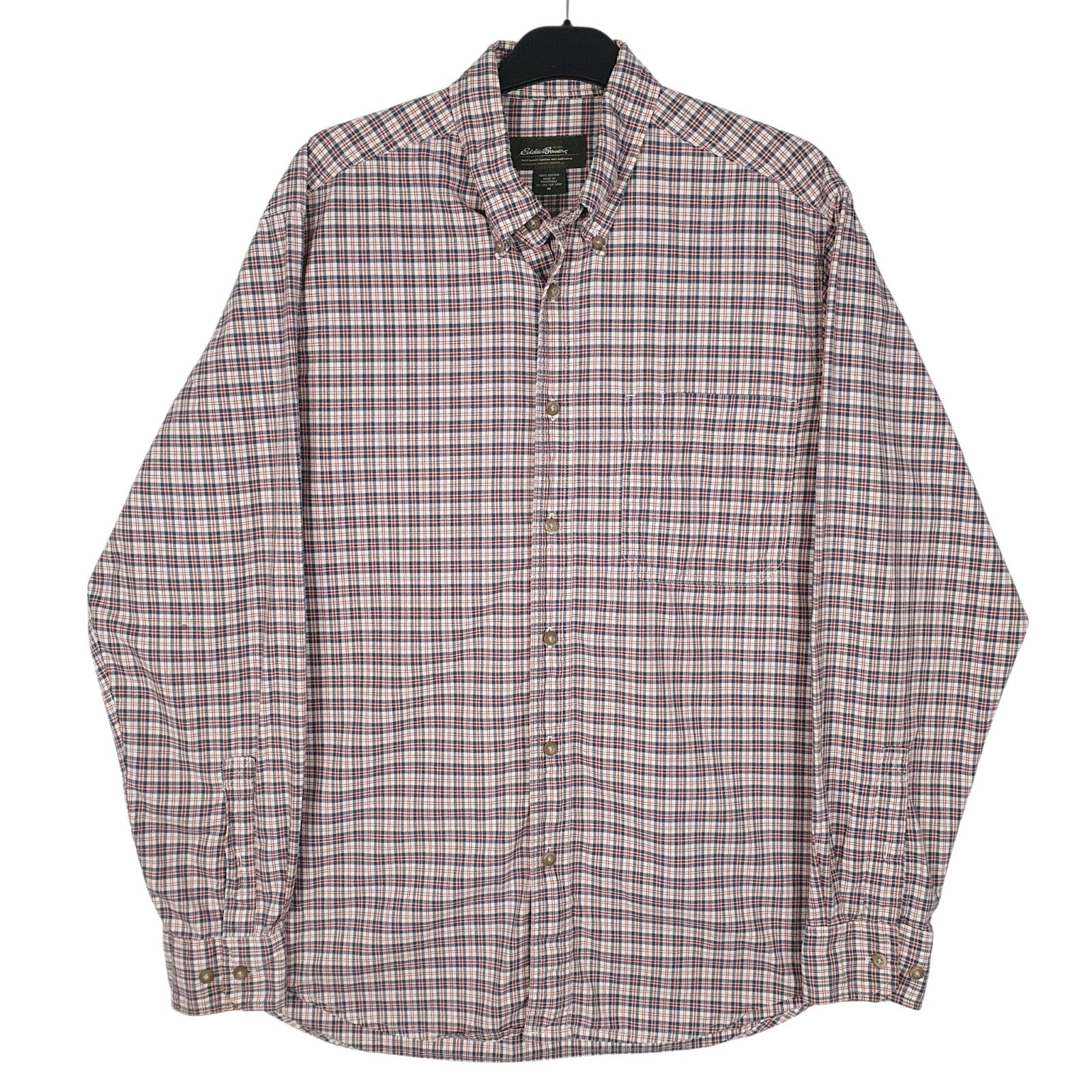 Mens Red Eddie Bauer  Long Sleeve Shirt