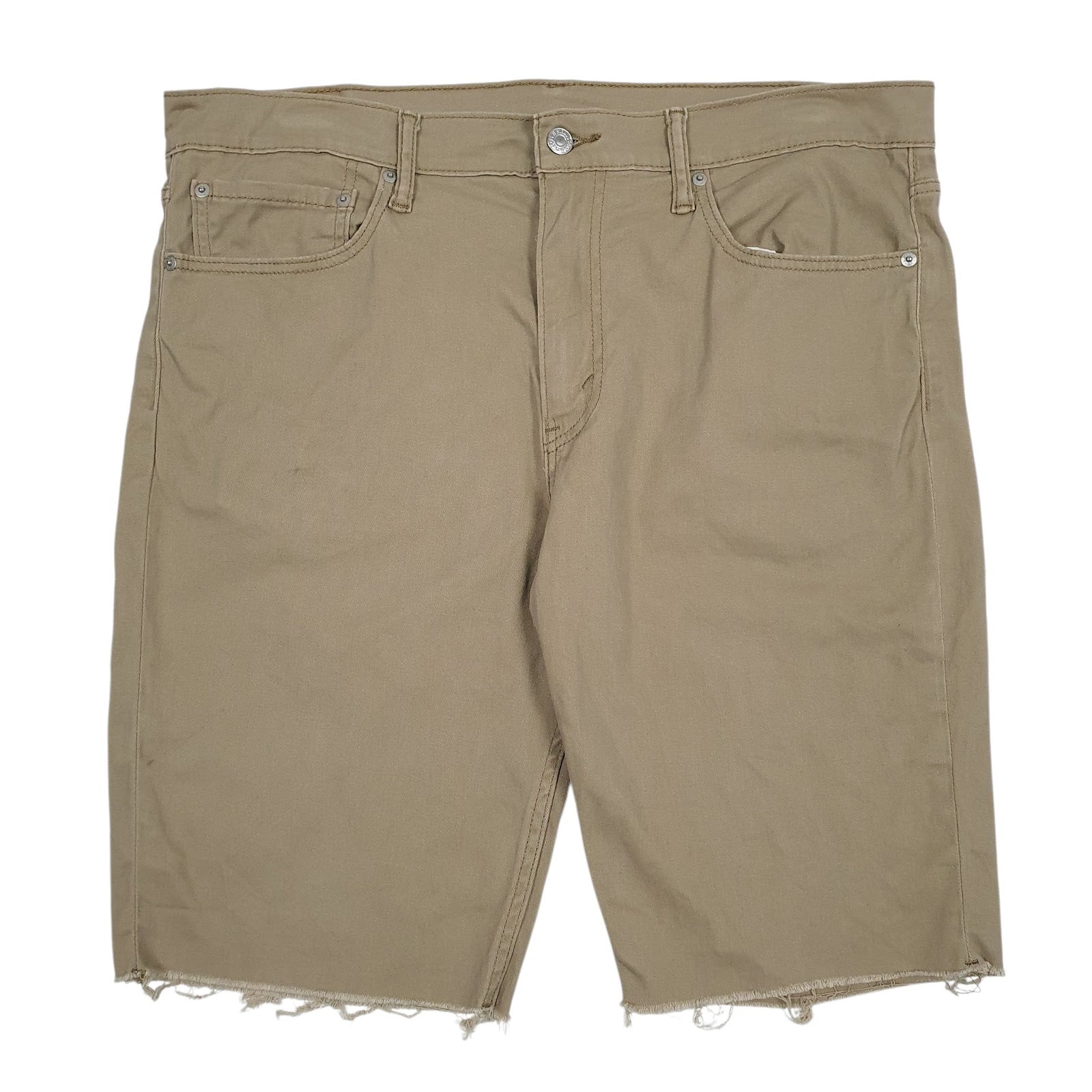 Mens Brown Levis 511 Chino Shorts