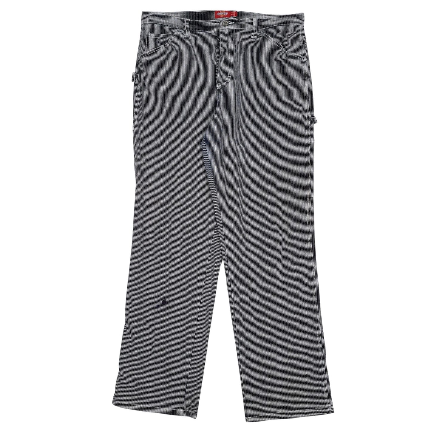 Womens Black Dickies  Carpenter Trousers