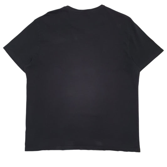 Mens Black Polo Ralph Lauren Spellout  T Shirt