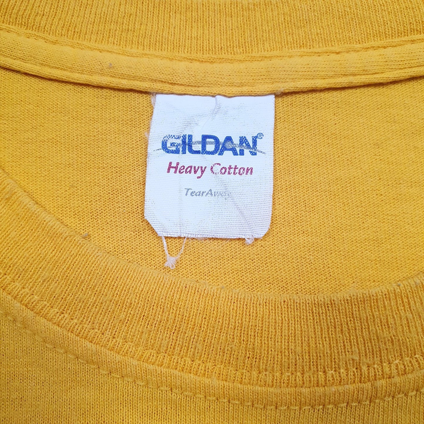 Mens Yellow Gildan The Fan  T Shirt