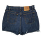 Womens Blue Levis Vintage 90s 556 Guys Fit UK 16  Shorts