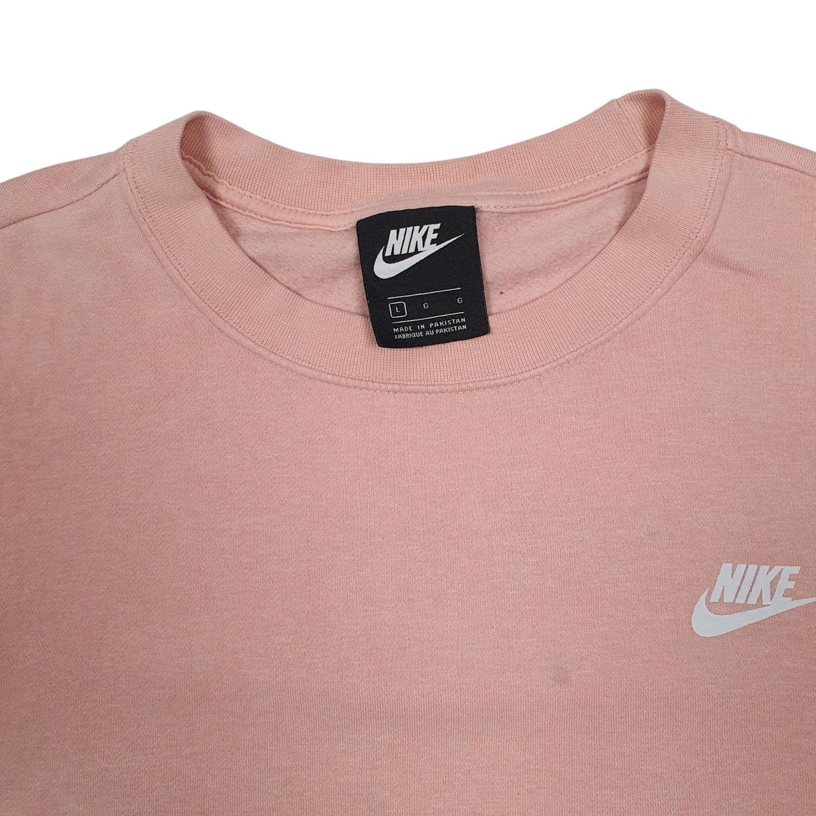 Womens Pink Nike  Crewneck Jumper