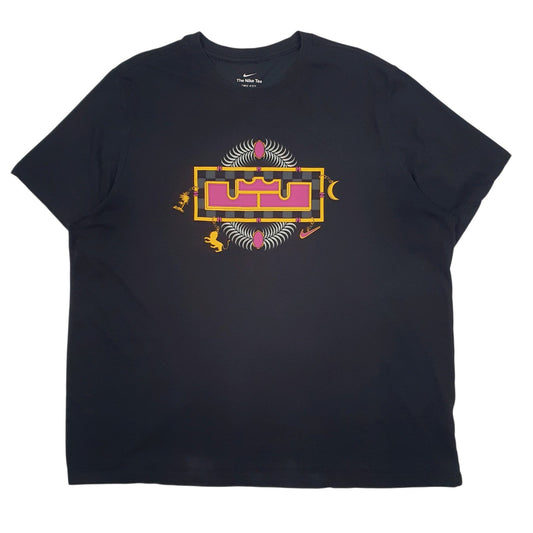 Mens Black Nike Dri-Fit Short Sleeve T Shirt