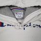 Mens White Champion  Hoodie Jumper