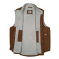 Mens Grey Lee Vest Bodywarmer Sherpa Lined  Coat