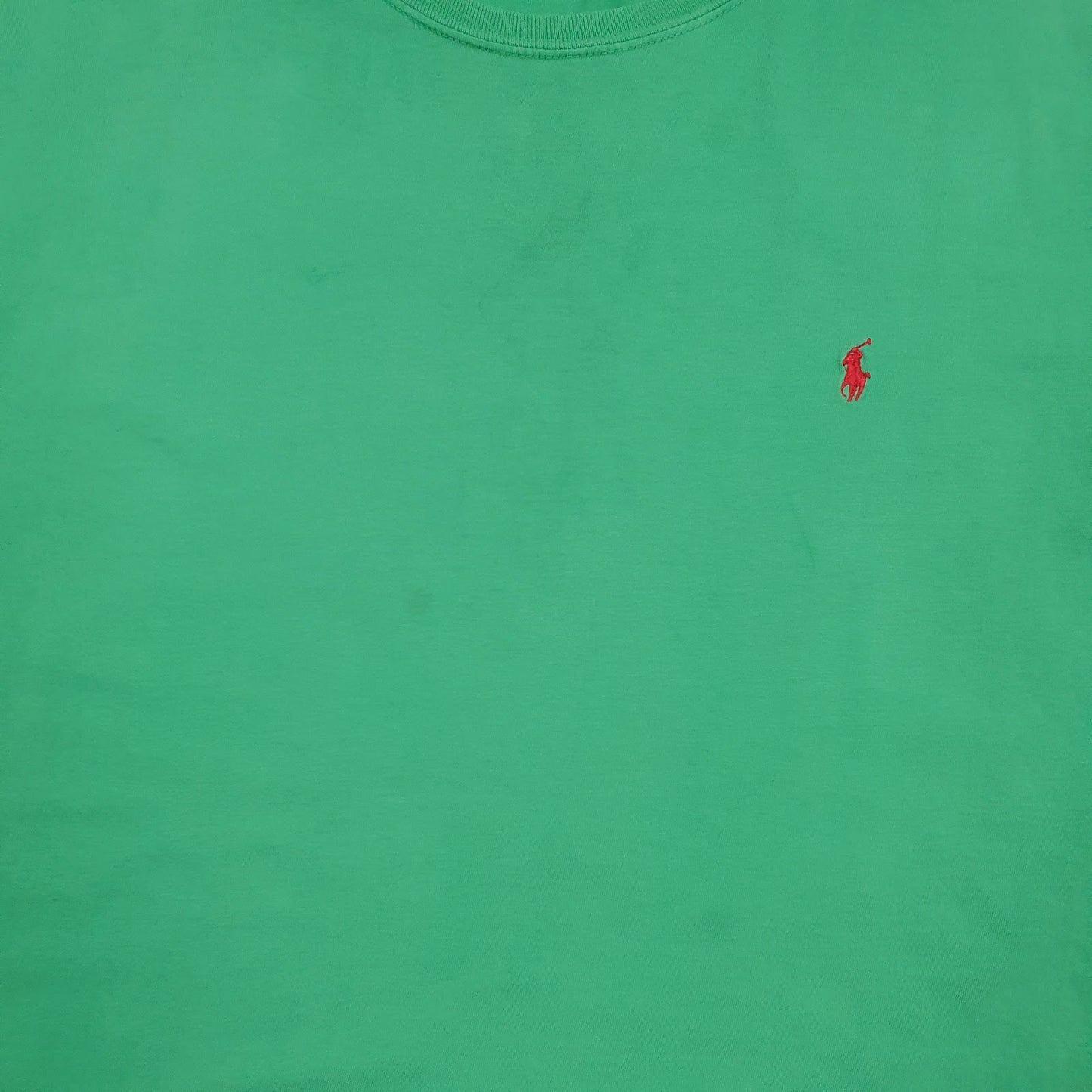 Mens Green Polo Ralph Lauren Vintage 90s  T Shirt