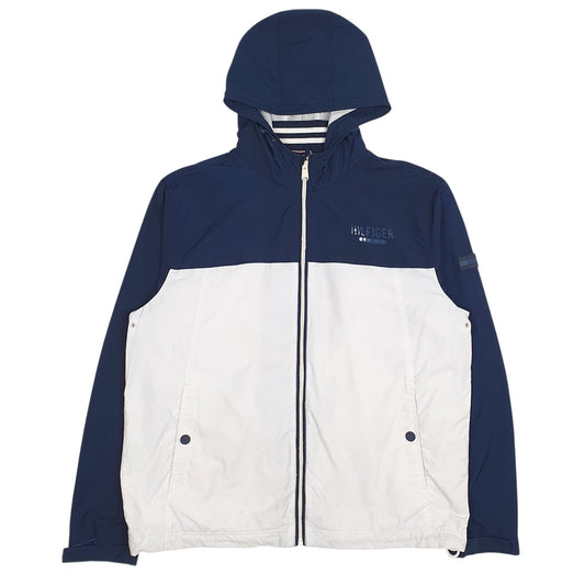 Mens White Tommy Hilfiger  Quarter Zip Coat
