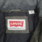Mens Grey Levis Padded  Coat