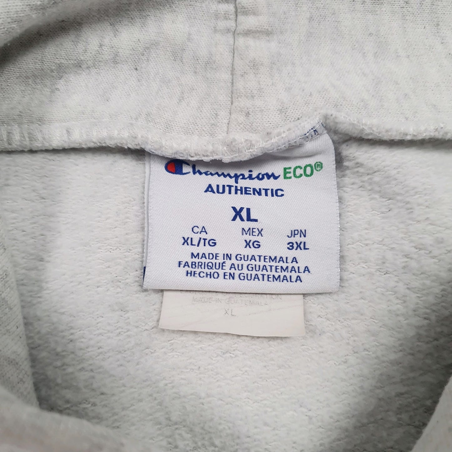 Mens Grey Champion  Hoodie Jumper