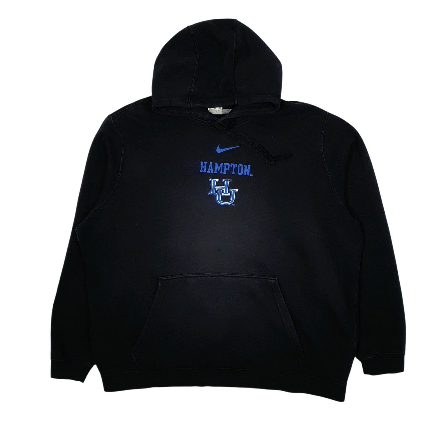 Mens Black Nike Hampton University Hoodie Jumper
