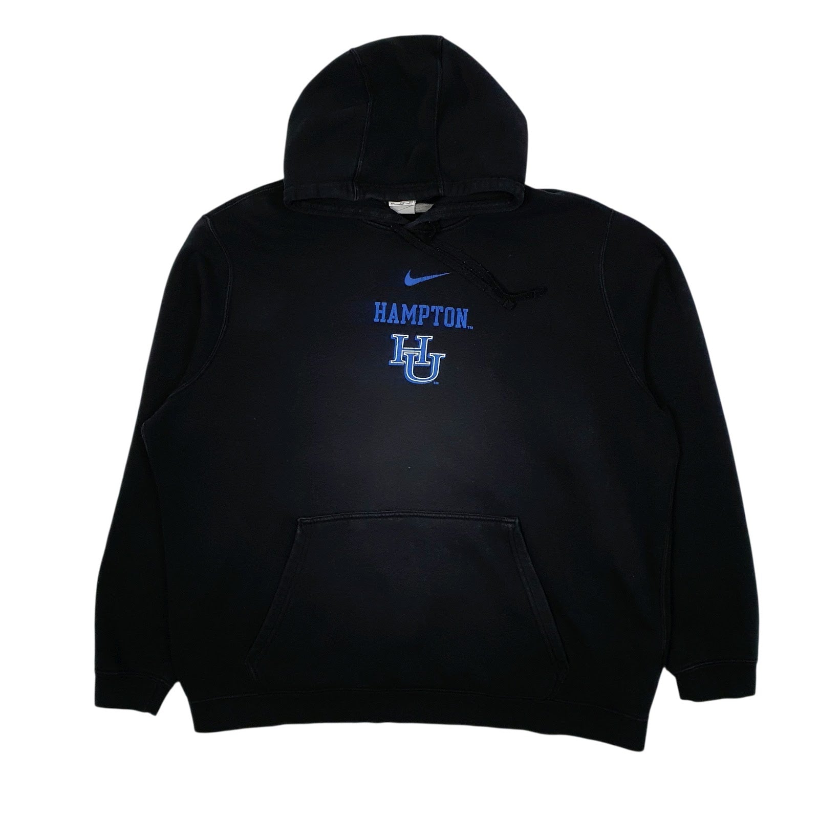 Mens Black Nike Hampton University Hoodie Jumper