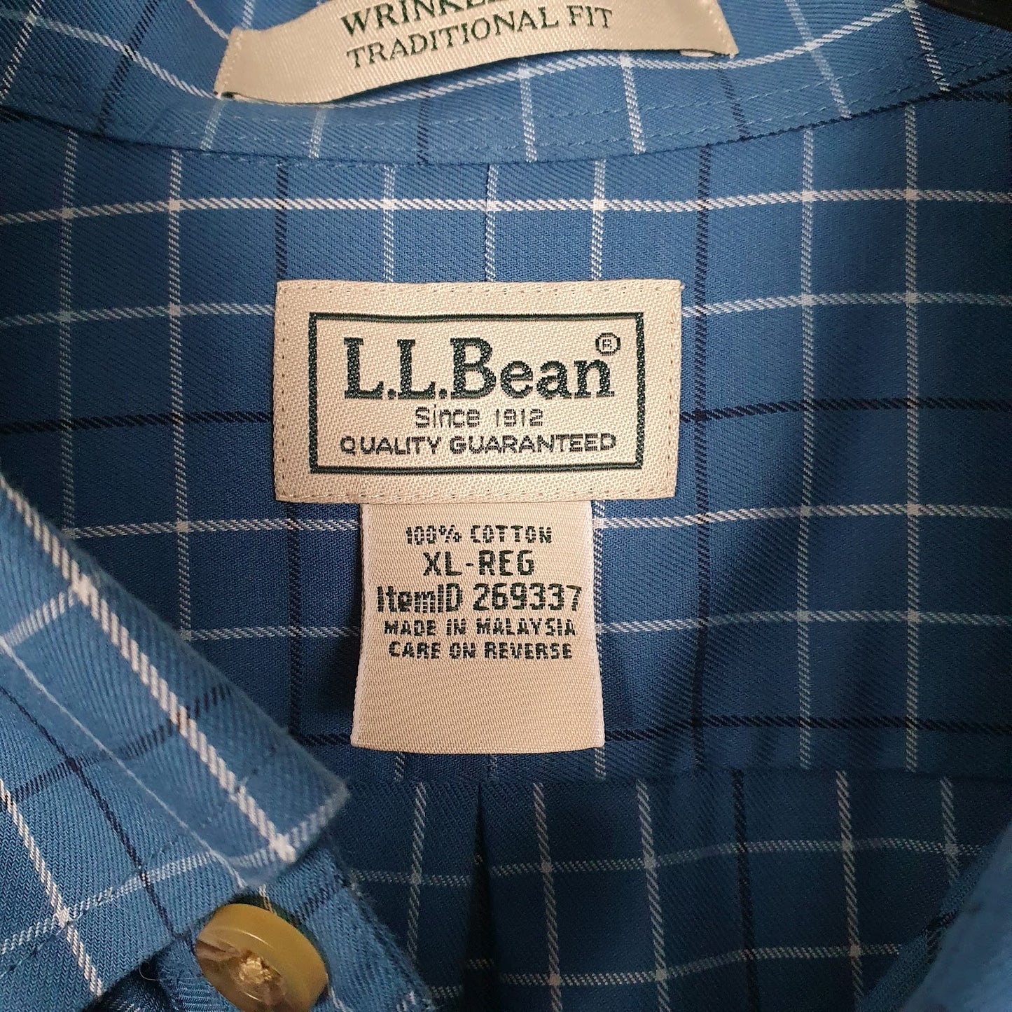 Mens Blue Eddie Bauer   Shirt