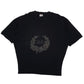Womens Black GMV  Short Sleeve T Shirt