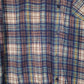 Mens Beige Smart Shirt Vintage Flannel  Shirt