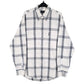 Mens White Trussardi  Long Sleeve Shirt