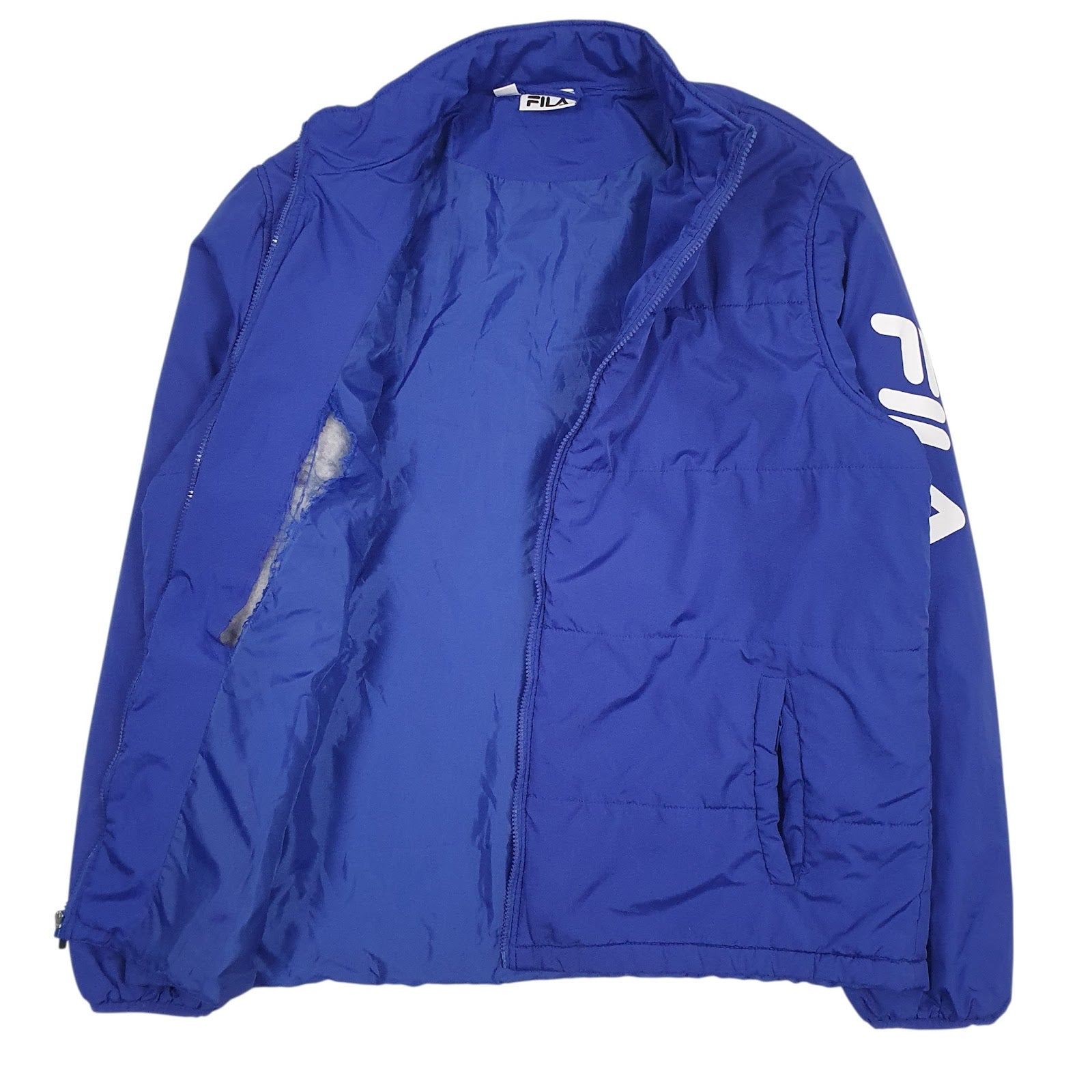 Mens Blue Fila   Coat