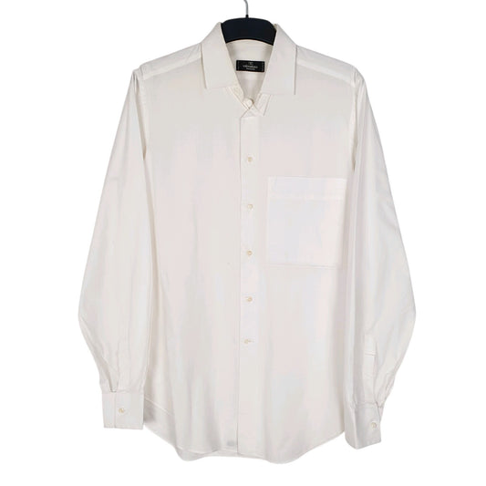 Mens White Valentino  Long Sleeve Shirt