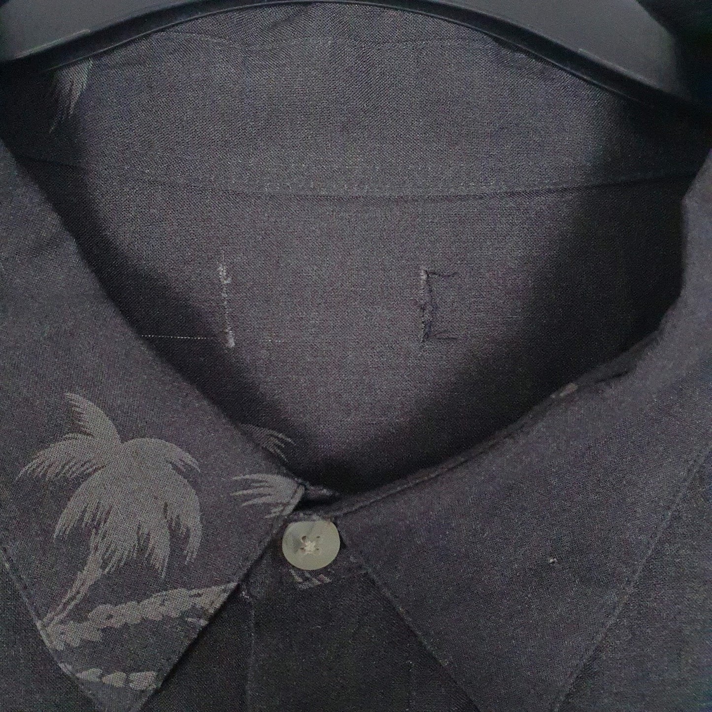 Mens Grey Unbranded Hawaiian  Shirt
