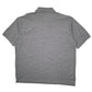 Mens Grey Kappa  Hoodie Polo Shirt