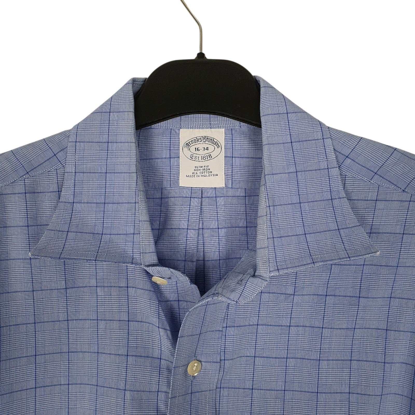 Mens Blue Brooks Brothers   Shirt