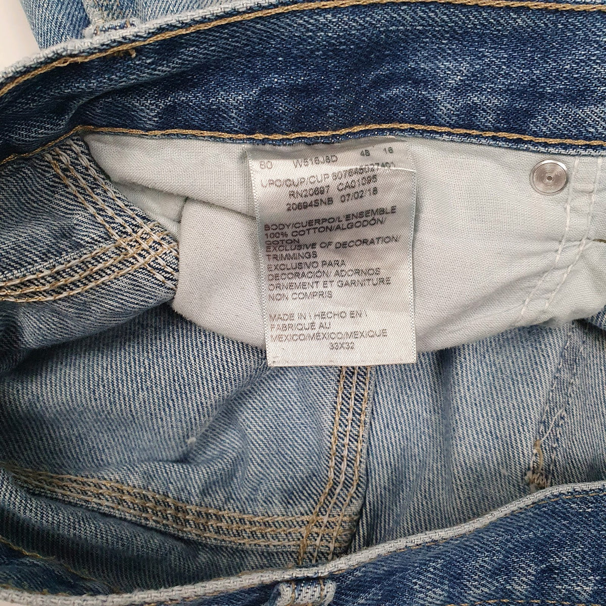 Mens Blue Dickies   Jeans