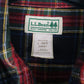 Mens Black L.L.Bean Flannel  Shirt