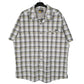Mens Grey Eddie Bauer Hiking Walking Short Sleeve Shirt