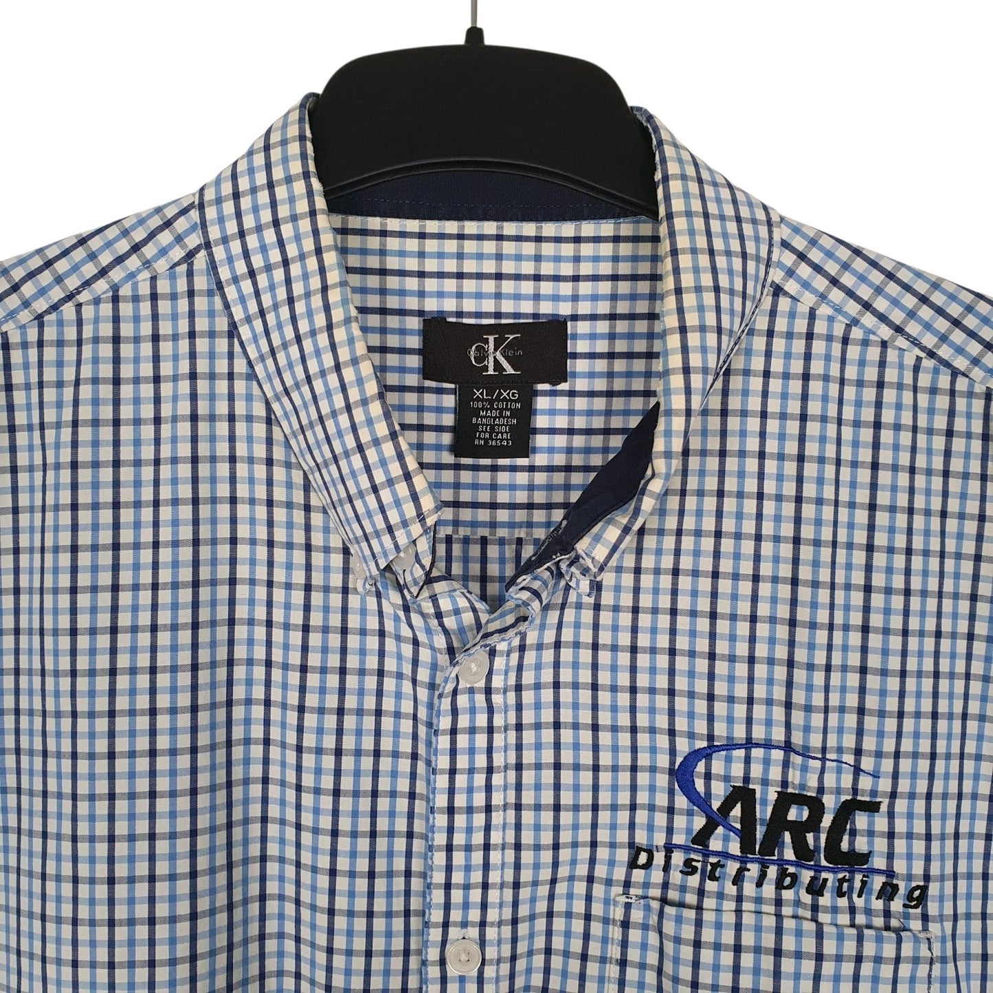Mens Blue Calvin Klein   Shirt