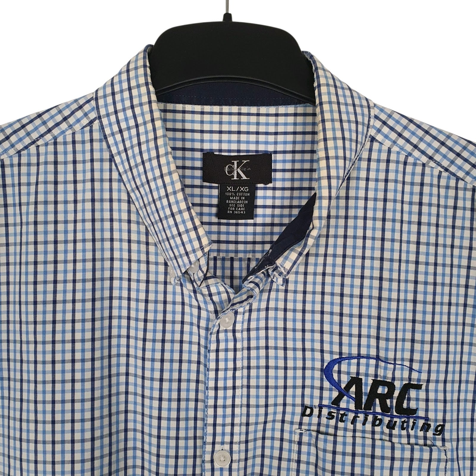 Mens Blue Calvin Klein   Shirt