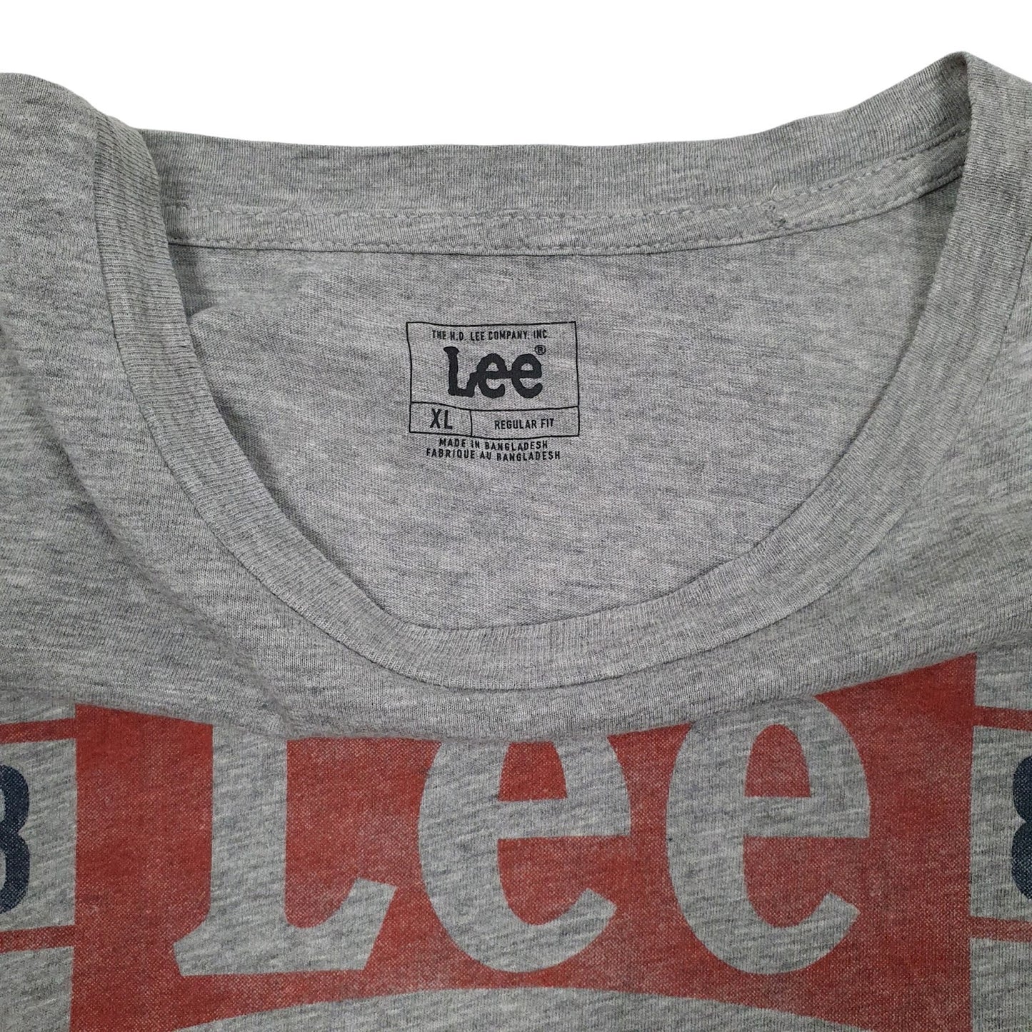 Mens Grey Lee Kansas City  T Shirt
