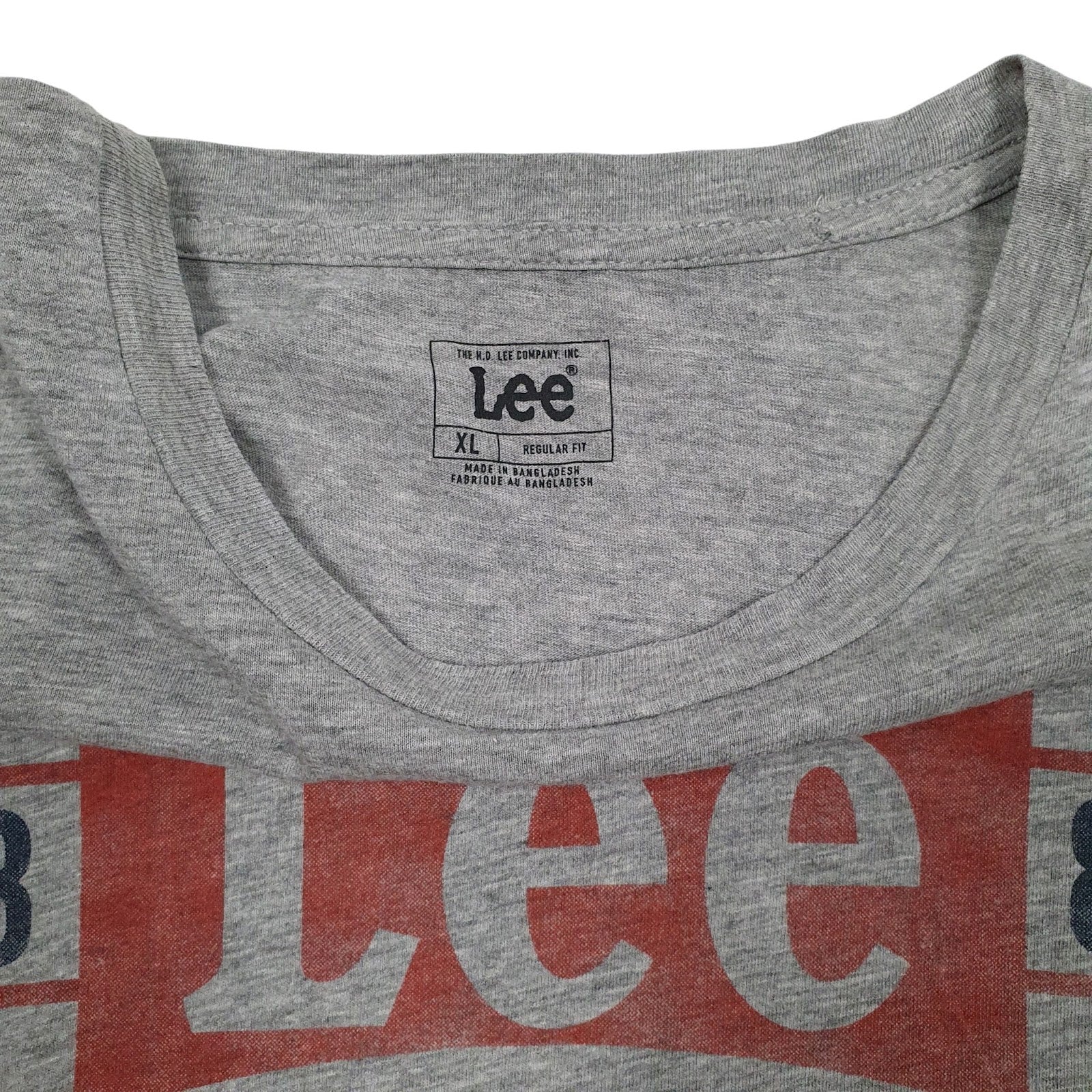 Mens Grey Lee Kansas City  T Shirt