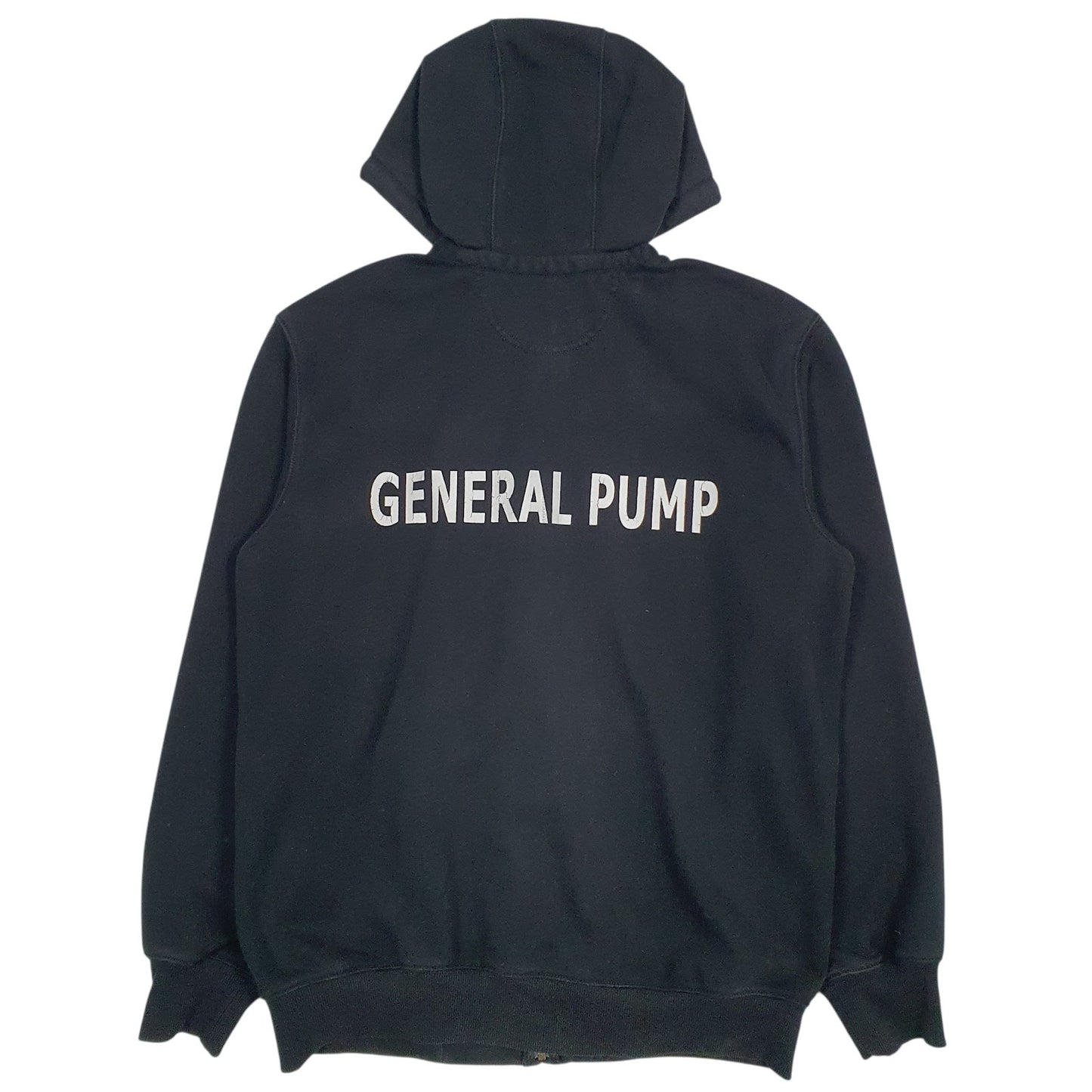 Mens Black Carhartt General Pump Full Zip Jumper