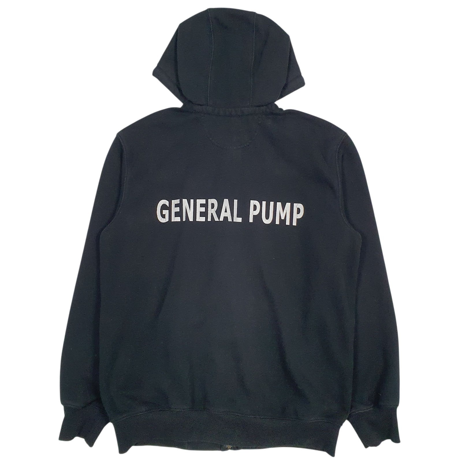 Mens Black Carhartt General Pump Full Zip Jumper