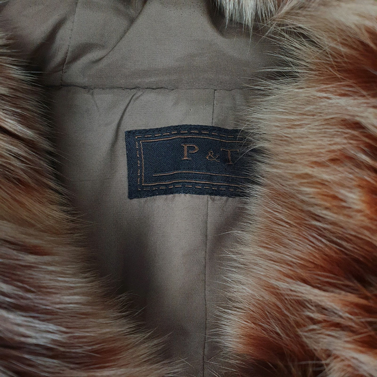 Womens Brown P&T Longline  Coat