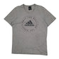 Mens Grey Adidas  Short Sleeve T Shirt