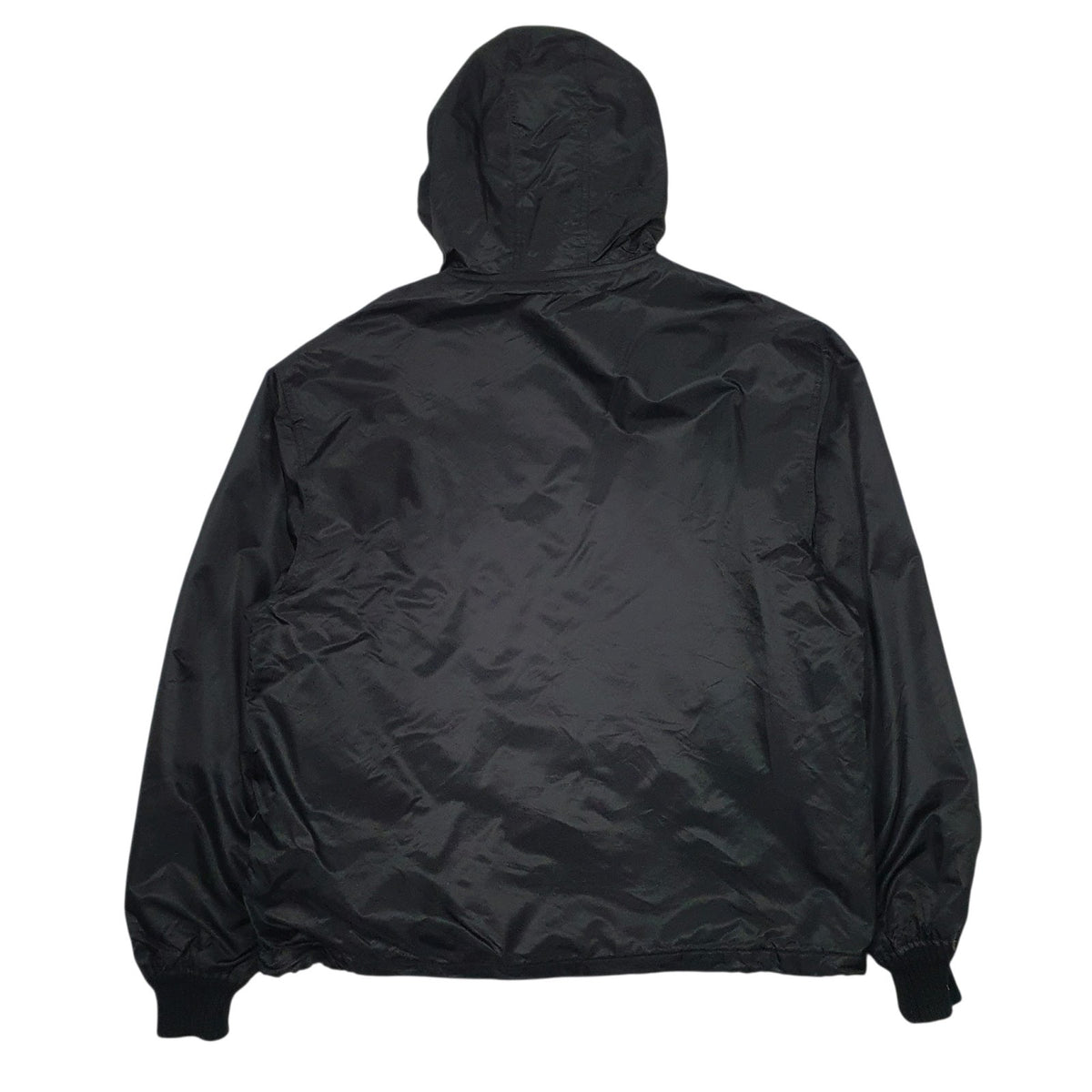 Mens Black Schott Reversable Knitted  Coat
