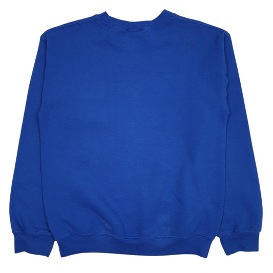 Mens Blue MV Sport  Crewneck Jumper