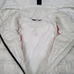 Womens White Nautica Padded Full Zip Coat