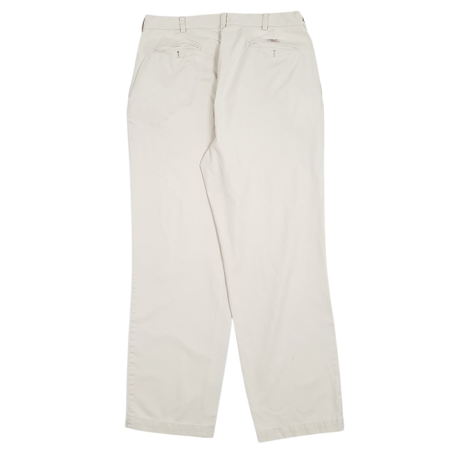 Mens Cream Polo Ralph Lauren Andrew Pant Pleated  Trousers
